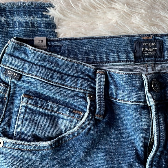 Citizens of Humanity by Jerome Dahan - Emerson Crop Skinny Boyfriend Jean - Picture 2 of 6